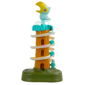 婴侍卫（BBG+）  鹦鹉轨道转转乐 滚珠滑梯电动玩具A322-89