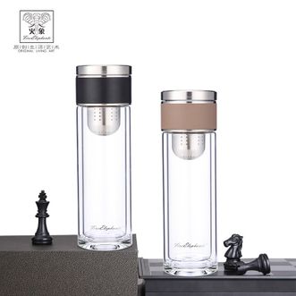 火象（Fire elephants）卡柏泡茶师高硼硅玻璃杯 HXB-BLB110