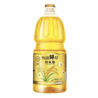 金龙鱼  臻露鲜萃稻米油1.8升 口感清爽不油腻