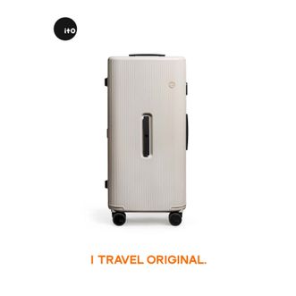 ITO  拉杆箱26寸行李箱开心果系列条纹旅行箱海关密码锁行李箱