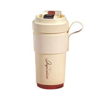 恩尔美（nRMEi）  智能500ml咖啡杯保温杯316不锈钢G51-500
