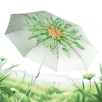 左都/ZUODU  遮阳伞 遮阳防晒防紫外线 晴雨两用 女专用大号 折叠结实 彩胶便携