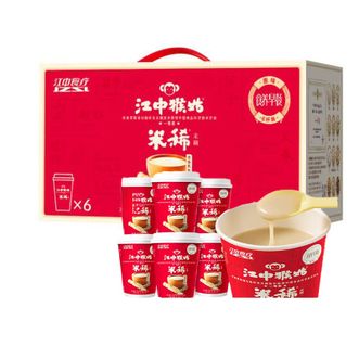 江中猴姑  米稀原味米糊35g*6杯装(含炼乳)