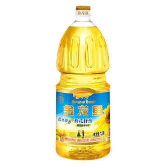 金龙鱼自然葵香植物油阳光葵花籽油1.8L/桶