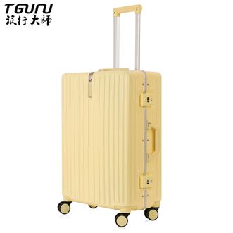 旅行大师20寸万向轮拉链箱拉杆箱行李箱旅行箱网红登机箱T6159