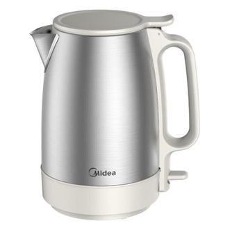 美的/Midea  电热水壶 1.7L大容量自动断电烧水壶 304不锈钢内胆电水壶  MK-SH17DG01