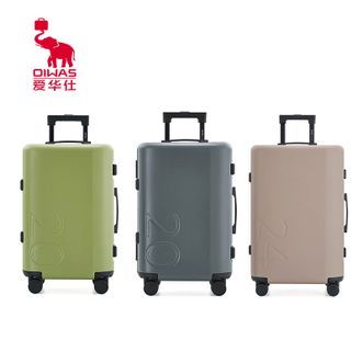 爱华仕/Oiwas  折影系列行李箱潮流年轻铝框24英寸拉杆箱密码旅行箱OCX6785-24高颜值大容量轻便