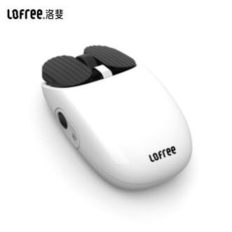 洛斐/LOFREE  MAUS薯片蓝牙鼠标EP115【白色】无线蓝牙多系统兼容多功能电脑笔记本办公家用
