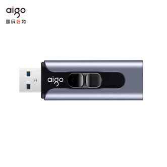 爱国者（aigo）  U盘U335【256G】高速USB 3.0 金属创意迷你个性时尚大容量推拉伸缩优盘