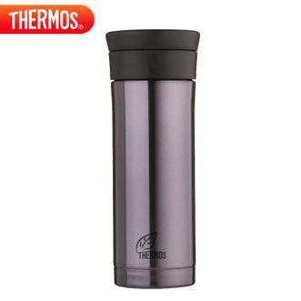 膳魔师（THERMOS）  不锈钢真空茶水分离保温杯470ml容量水杯杯子CMK-501蓝黑色