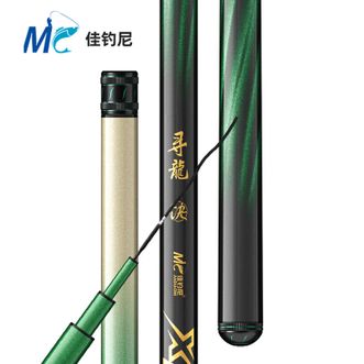 佳钓尼  黑坑鱼竿 钓鱼竿 超轻超硬19调综合鲫鱼竿手竿飞磕竞技台钓竿（寻龙诀6.5H）