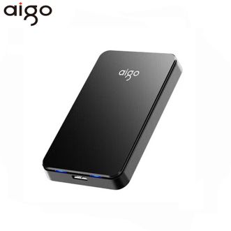爱国者（aigo）  移动硬盘HD809【2TB】2.5英寸机械硬盘USB3.0兼容Mac 电脑外接高速传输商务便携  黑色