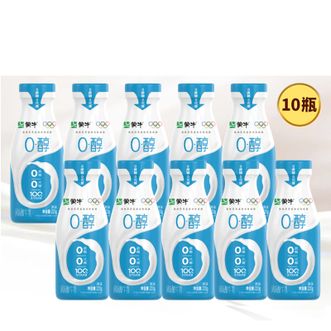 伊利  0蔗糖0代糖原味风味酸牛奶预制瓶 220g×10瓶