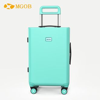 MGOB  行李箱可登机旅行箱卡扣式密码行李箱马卡龙浅绿