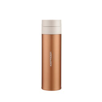 乐扣乐扣（LOCK&LOCK）  LHC6523FU 家用品黛晶后弹盖保温杯 金色420ml