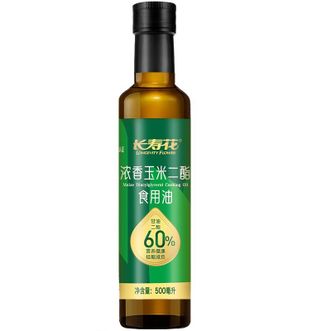 长寿花  60%浓香玉米二酯食用油  500ml/瓶  轻酯健康甘油二酯食用油