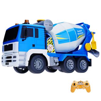 双鹰/DOUBLE E  工程系列儿童玩具车搅拌车模型 E518-001 双鹰/DOUBLE E  工程系列儿童玩具车搅拌车模型 E518-001