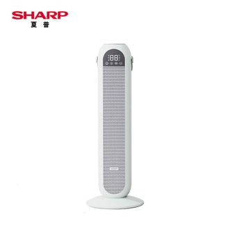 夏普/Sharp  立式暖风机取暖器家用电暖风立式电暖气电暖器速热遥控电暖炉摇头热风机塔式遥控款HX-FR200A-G