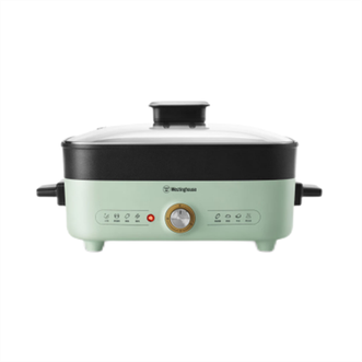 西屋/Westinghouse  多功能锅 家用大容量电火锅 一锅多用 WSC-1450G 绿色