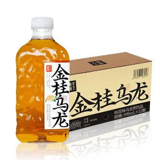 果子熟了  无糖茶金桂乌龙970ml*12瓶整箱（送货上门）
