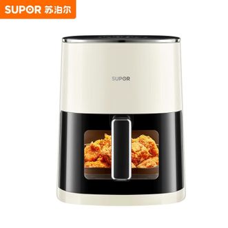 苏泊尔（SUPOR）  空气炸锅6L大容量免翻面电炸锅 可视液晶触控智能多功能薯条机 KD60D79