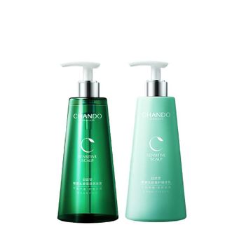 自然堂/Chando  头皮护理洗护发 洗发露+倍护乳  洗发水 护发素 A100815-ZS