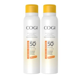 高姿 新多效倍护美白防晒喷雾SPF50+PA+++120ml*2 高姿 新多效倍护美白防晒喷雾SPF50+PA+++120ml*2