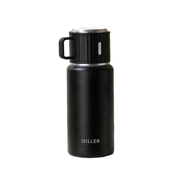 迪乐贝尔/DILLER  保温杯大容量316不锈钢茶水分离学生便携水杯 500ML