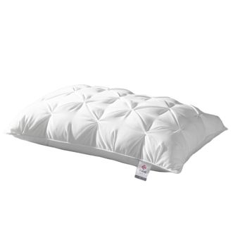 洁丽雅/Grace  亲肤扭花羽丝绒枕  柔软舒适软糯手感透气枕头  48*74cm单只