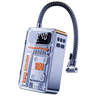 随途/suitu  智能预设胎压大功率数显无线汽车打气泵充气泵 9619C