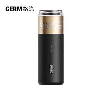 格沵  带茶隔茶杯保冰保温杯 可口可乐联名 316不锈钢水杯 载大容量杯子  480ml