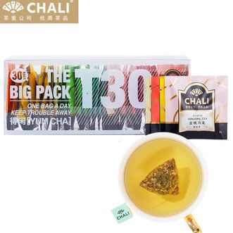 CHALI  茶里茶叶礼盒T30茶多多96g 蜜桃乌龙茶15口味30包花茶养生茶