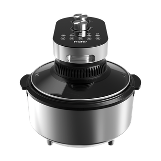 海尔（Haier）  空气炸锅HA-M45DKS 4.5L 顶掀盖玻璃 不粘锅