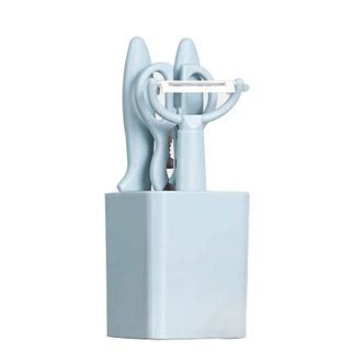 易铂  多芬刀具五件套B款 便捷厨房工具水果刀剪刀削皮刀五件套 YP-8079-2