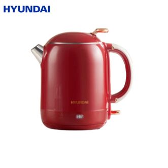 HYUNDAI  韩国电热水壶QC-SH0376 家用烧水壶双层防烫保温304不锈钢保温功能大容量恒温电热水壶 1L 304不锈钢