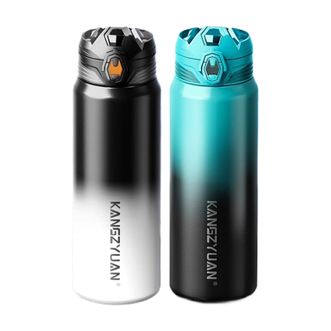 ONEDAY  700ml保温杯大容量316不锈钢水杯耐摔水壶