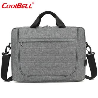 酷贝尔COOLBELL男款时尚百搭大容量耐磨单肩斜挎手提背包CB-2119