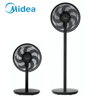 美的/Midea  电风扇  家用风扇落地扇台地两用七叶大风量风扇轻音节能电扇台扇宿舍卧室摇头扇新款加高迷你扇 SAF30AB