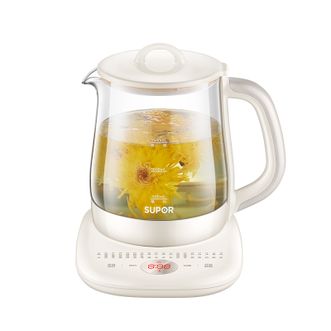 苏泊尔（SUPOR）  多功能养生壶1.5L大容量加厚玻璃煮茶器 电水壶电热水壶花茶壶煮茶壶 SW-15Y02