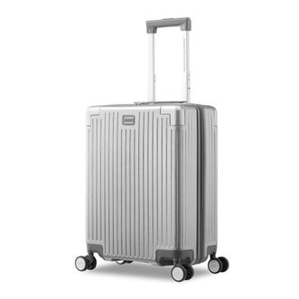 美旅/American Tourister  经典拉杆箱 时尚质感万向轮旅行箱登机箱 大学生行李箱 大容量时尚简约密码箱  20英寸