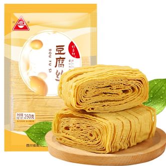 川珍  豆腐丝250g*2袋 豆皮涼拌都火锅配菜