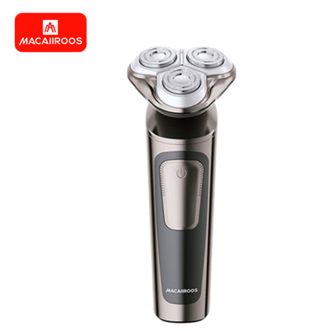 MACAIIROOS  电动剃须刀男士刮胡刀充电便携式三刀头 MC-001XD