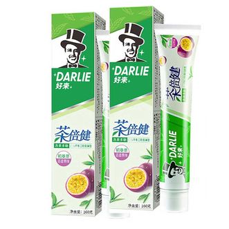 好来  【原黑人牙膏】茶倍健初萃茶百香果味牙膏2支亮白清新口