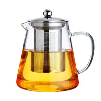 天喜 大容量凉水壶耐热玻璃过滤泡茶壶茶壶飘逸杯花茶壶水壶TBL176-550