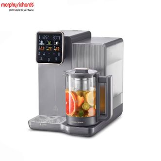 摩飞 /Morphy Richards  净水器MR6051 Pro【浅灰色】 家用净饮机即热式饮水机养生台式净水机直饮机免安装RO反渗透加热净饮一体机