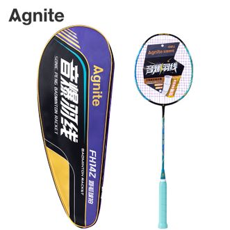 安格耐特/Agnite  音爆羽线赛级强劲型全碳纤维羽毛球拍(单只装) FH142