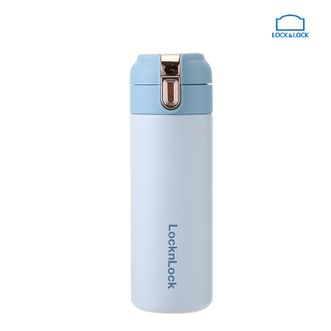 乐扣乐扣（LOCK&amp;LOCK）  家用品 轻巧提环 弹跳杯 保温杯 400ml 蓝色 LHC6793FU