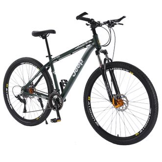 Jeep  领路人系列高碳钢车架26寸24速运动版变速碟刹山地自行车（多色可选）