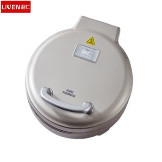 利仁  电饼铛XGR3495 家用小钢人不锈钢2000瓦电饼档烙饼锅无涂层电煎锅早餐机