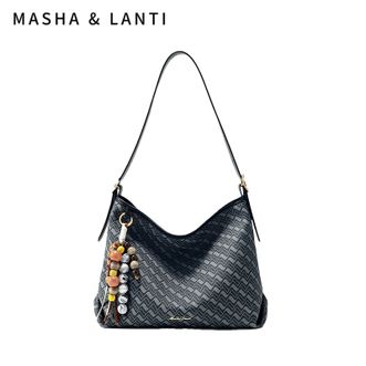 马莎兰缇/MashaLanti  斜挎单肩托特包 女高级感腋下包手提单肩包 M044508B30375A